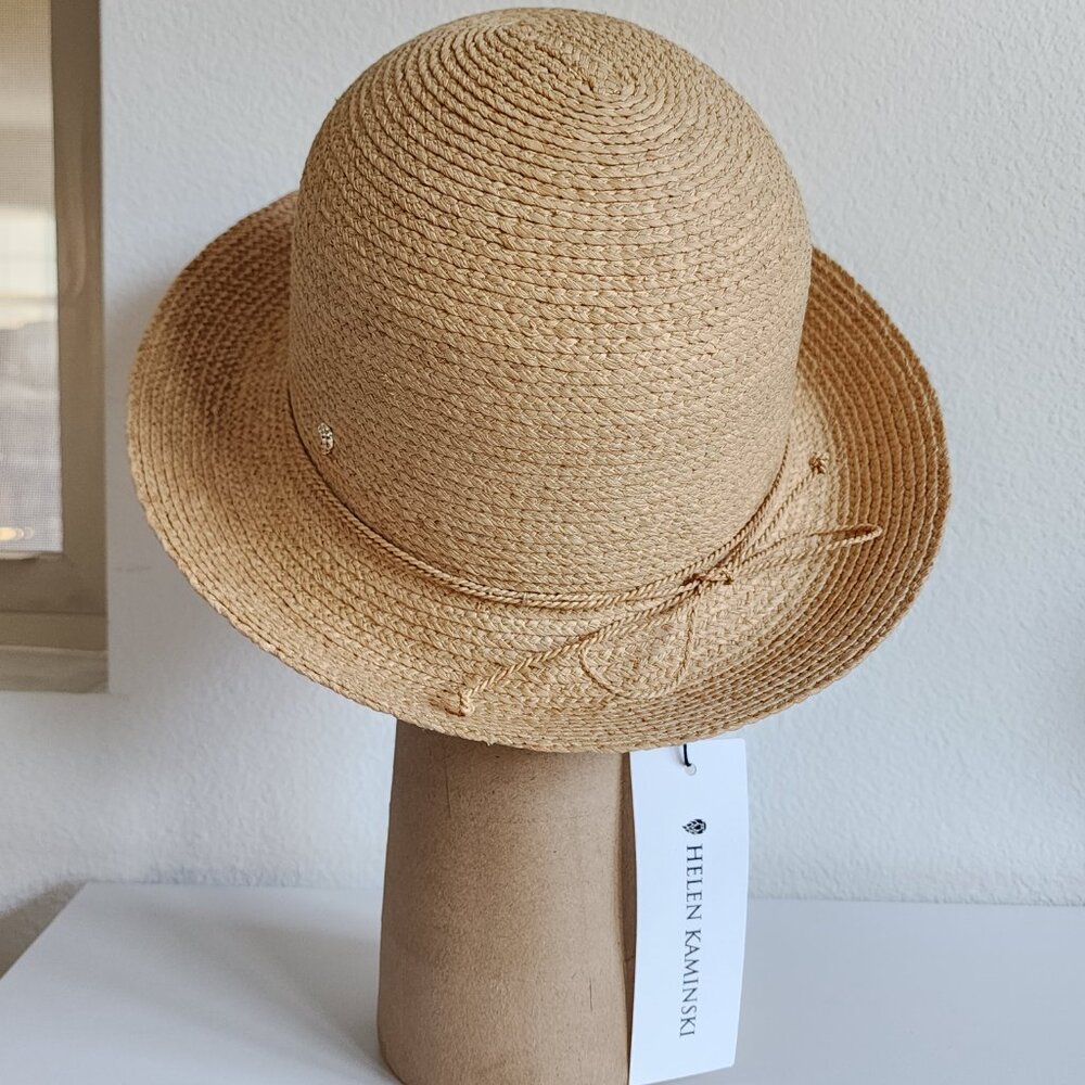 NWT Helen Kaminski Prima 8 Raffia Hat – Elegant Sun-Ready Style ☀️🧢(#800) - Picture 10 of 13